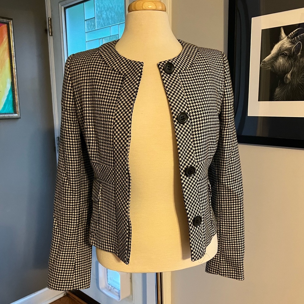 Vintage Valentino Houndstooth Jacket
